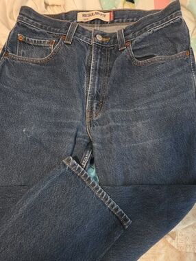 Levi's Regular Fit Men’s Dark Blue Denim Jeans